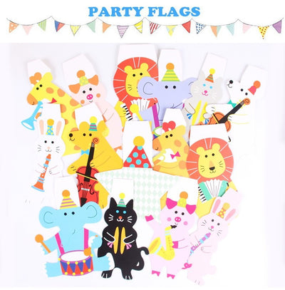 Flags Kids First Happy Birthday Party