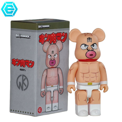28cm 11Inch Bearbrickly 400% Kinnikuman Building Blocks Bear PVC Action Figure Toys Decoration Models Gifts and collections
