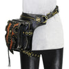 Women Thigh Leg Bag Steampunk Retro Rock Waist Hip Belt Skull Bag