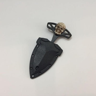 Skull Pocket Knife Outdoor Camping Hanging Keychain