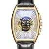 men watch skull Mechanical Skeleton Gear Movement Royal Design