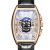 men watch skull Mechanical Skeleton Gear Movement Royal Design