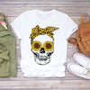 Women 2020 Summer Fashion Skull Butterfly Plant Short Sleeve Lady T-shirts Top T Shirt Ladies Womens Graphic Female Tee T-Shirt
