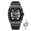 Pirate Skull Quartz Men Watches Military Silicone Band