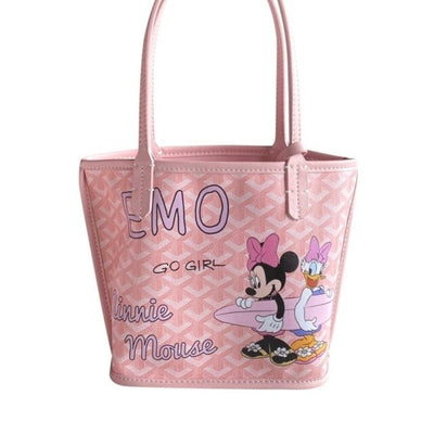 2pcs/lot graffiti ladies bag coin purse large capacity portable tote bag cartoon vegetable basket