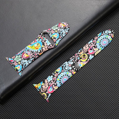 Sport Silicone Band for Apple Watch 38mm 42mm 40mm 44mm Soft Strap Cartoon Mouse Woman Men Bracelet for iwatch Series 5 4 3 2 1