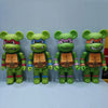 Popular Toys 28CM Noctilucous Lucky Cat Bearbricklys Action Figures Bear Dolls Collectible Model to Friends Kids Christmas Gifts