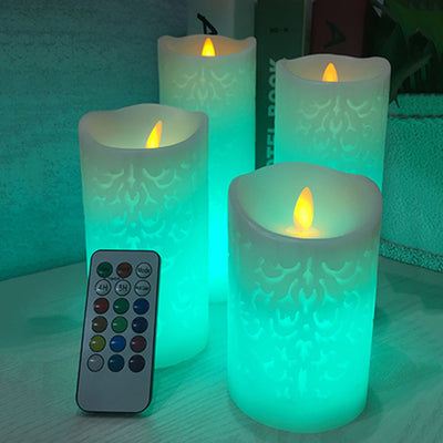 Dancing flame LED Candles