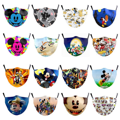 Mickey Minnie Face Mask