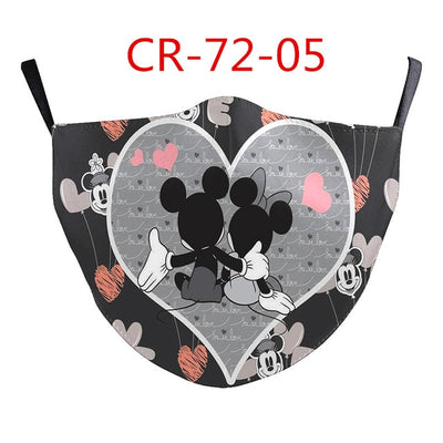 Mickey Minnie Face Mask