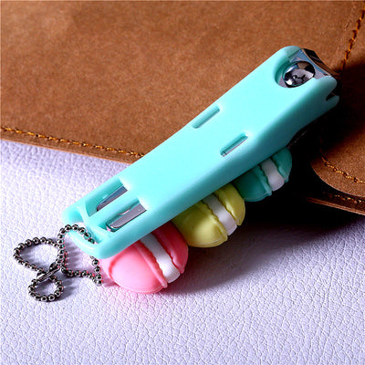 Nail Clippers Key Chain Key Silicone