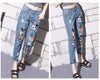 Jeans Women Casual Denim Ankle-Length