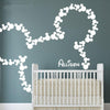 Wall Stickers PERSONALIZED BABY NAME  Inspired wall decals Nursery Kids Room Decor Mural Wallpaper