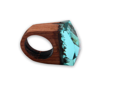 Magicdeal™ Handmade  Wood Resin Ring A2