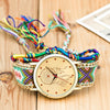 Vintage Women Ethnic Handmade Braided Quartz Watch Knitted Dreamcatcher Wristwatch