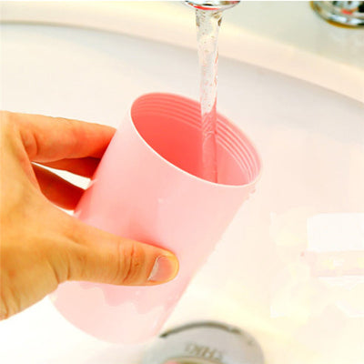 Portable Toothbrush Cup Box Shampoo Shower Gel Case For Travel Camping