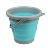 Folding Bucket Silicone Collapsible Camping