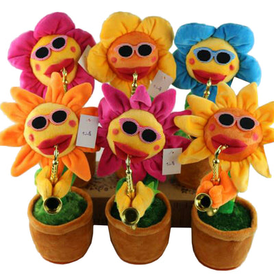 Plush Sunflower Toy Sunflower Doll Dancing