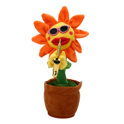 Plush Sunflower Toy Sunflower Doll Dancing