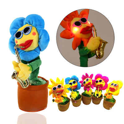 Plush Sunflower Toy Sunflower Doll Dancing