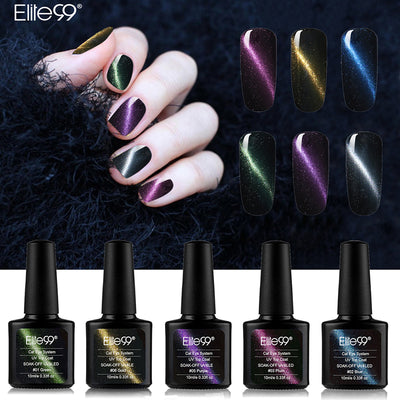 Gel Nail Polsih  3D Cat Eye Top Coat Soak