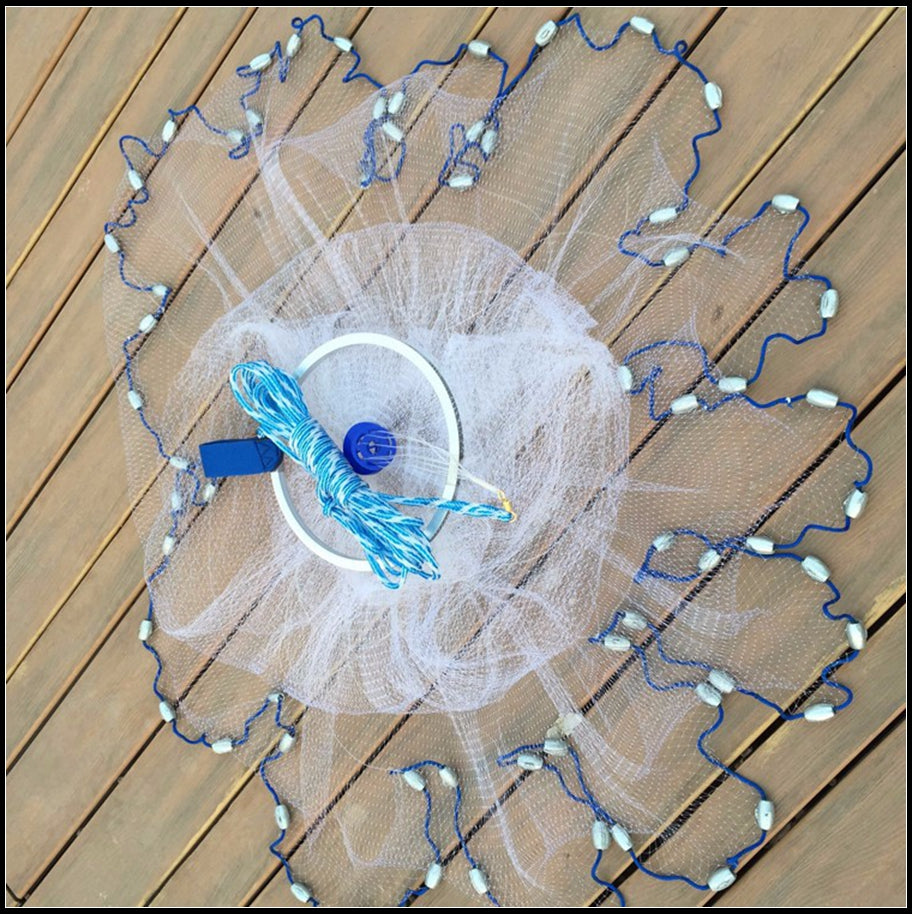Finefish Hand Cast Net Lead Sinker Rust-free Pendants Fishing Nets