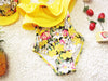 Swimsuit floral swimming suit for kids children girl bathing suits clothes kids swimwear with swimming cap