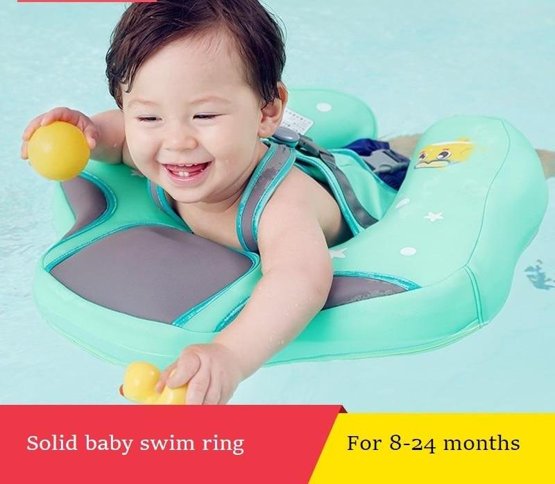 Solid Baby Swimming Ring floating Children Waist no need Inflatable Floats Swimming Pool Toy