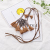 Vintage Boho Bohemian Ethnic Statement Tassel Pendant Necklace