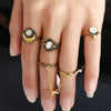 Ring sets jewelry retro midi finger rings vintage bohemian
