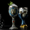 Horrible Resin Stainless Steel Skull Goblet Retro Claw Wine Glass