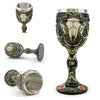 Horrible Resin Stainless Steel Skull Goblet Retro Claw Wine Glass