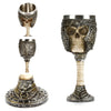 Horrible Resin Stainless Steel Skull Goblet Retro Claw Wine Glass