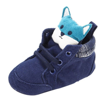 Head Lace Cotton Cloth First Walker Anti-slip Soft Sole Toddler Sneaker 1 Pair