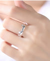 Silver Color Cat Ear Finger Ring For Women Young Girl Child Gifts