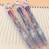 2 pcs/lot New Unicorn 6 Colors Chunky Ballpoint Pen School Office Supply Gift Stationery Papelaria Escolar