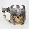 Skull Mug Contain Viking Skeleton Death