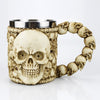 Skull Mug Contain Viking Skeleton Death