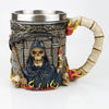 Skull Mug Contain Viking Skeleton Death