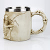 Skull Mug Contain Viking Skeleton Death