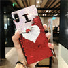 Color Change Sequined Phone Case for iPhone X 8 7 6 Plus Glitter Funny Phone Cover