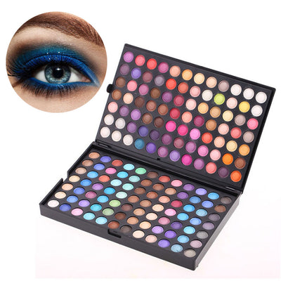 Fashion 252 Colors Eyeshadow Palette Shimmer Matte Eyes Makeup