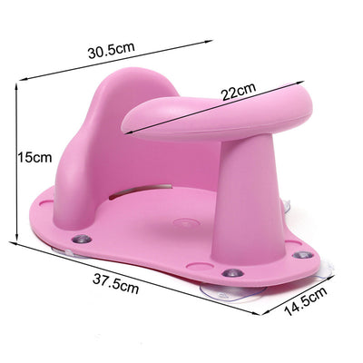 Tub Seat Baby Bathtub Pad Mat Chair Safety Security Anti Slip Seat Washing