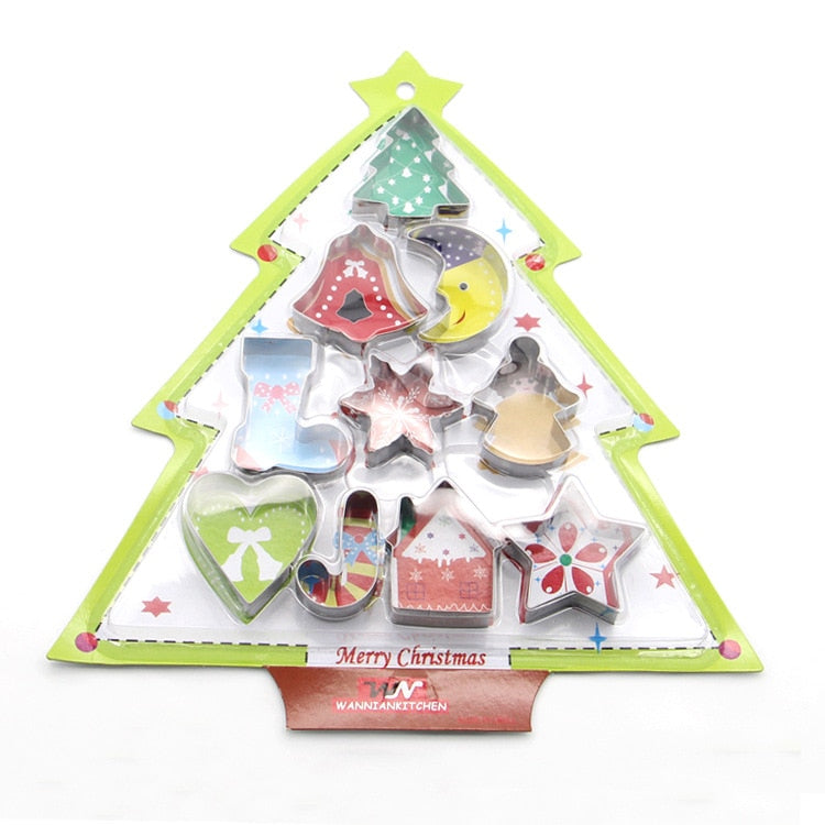 Christmas tree baking mold Stainless Steel