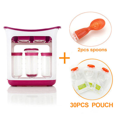 Baby Food Maker Make Organic Food Fresh Fruit Juice Containers Storage