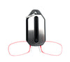 Clip Nose Reading Glasses  Mini Folding Reading Glasses Men and Women's Easy Carry With Key Chain Case Prince-nez glass