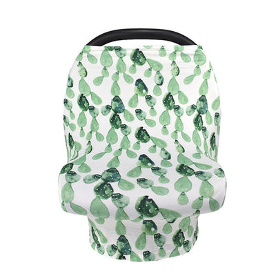 Multifunction Stretchy Baby Car Seat Cover Nursing Cover