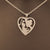 Mother's Day Mom&Baby Mama Kids Love Heart  Pendant Necklace