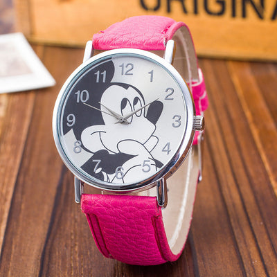 Quartz Watches Casual Cartoon Leather