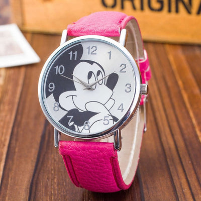 Quartz Watches Casual Cartoon Leather